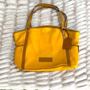 Dooney and Bourke yellow purse